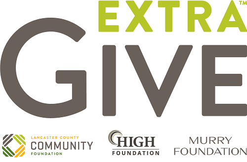 Extra Give 2023 Logo and Sponsors